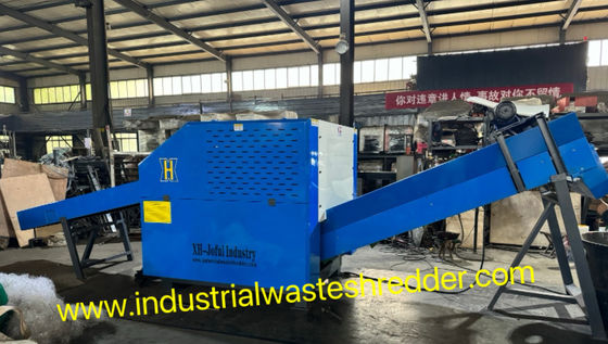 ভালো দাম পিপি রাফিয়া রোপস শ্রেডার গার্নস মোনোফিলামেন্ট ক্রাশার টেকসই দক্ষ রোটারি ব্লেড সহ HRC> 60 অনলাইন