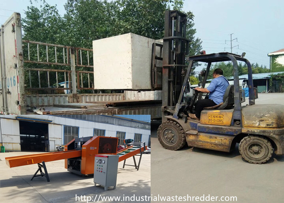 ভালো দাম 5.5kw সিই / উল 400 মিমি প্লাস্টিক ব্যাগ শ্রেডার মেশিন অনলাইন