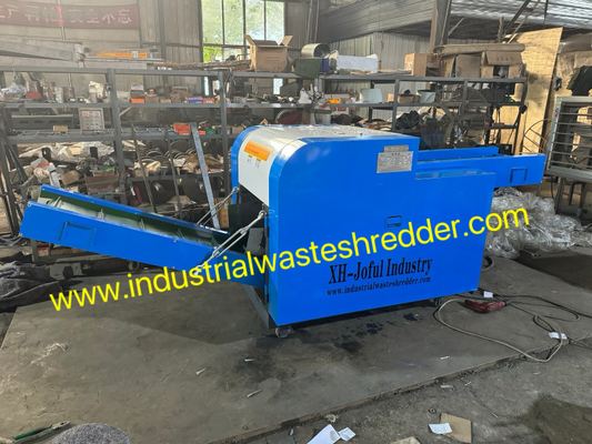 800C ছোট প্লাস্টিকের ফিল্ম কাটার মেশিন 7.5KW কাটিং মোটর রঙ লোগো কাস্টমাইজড, মোটিভাল পিপি সুতা কাটার ধারক সঙ্গে,পিট ফিল্ম রোলস ক্রাশার মেশিন