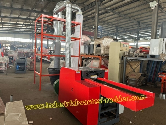 ভালো দাম 800F ফাইবারগ্লাস জাল Crusher এইচডিপিই নেট Shredder মেশিন শক্তি সঞ্চয় পরিধান প্রতিরোধী ব্লেড 7.5KW কাটিং মোটর অনলাইন