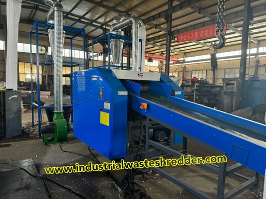 শিল্প বর্জ্য ভেড়া উল Shredder, ছাগল চামড়া & উল Shredder কাস্টমাইজড ক্ষমতা এবং নিষ্কাশন আকার কম শক্তি খরচ
