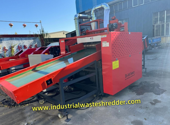 পিপি পিই প্লাস্টিক ব্যাগ Shredder Raffia Woven Sacks Grinder Shopping Bags Crusher বড় ক্ষমতা