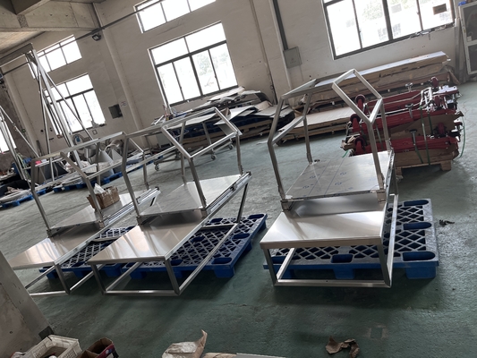ভালো দাম স্টেইনলেস স্টিল শীট মেটাল ফ্যাব্রিকেশন, চিকিৎসা সরঞ্জাম স্টেইনলেস স্টিল শীট মেটাল শেল ফ্রেম প্রক্রিয়াকরণ অনলাইন
